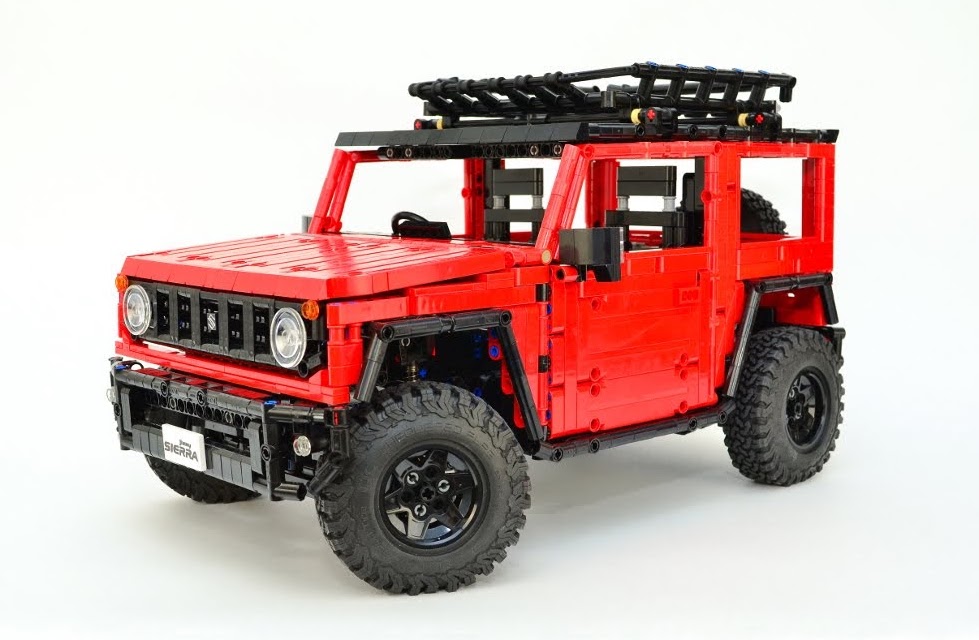 Build your very own Lego Suzuki Jimny! (video)