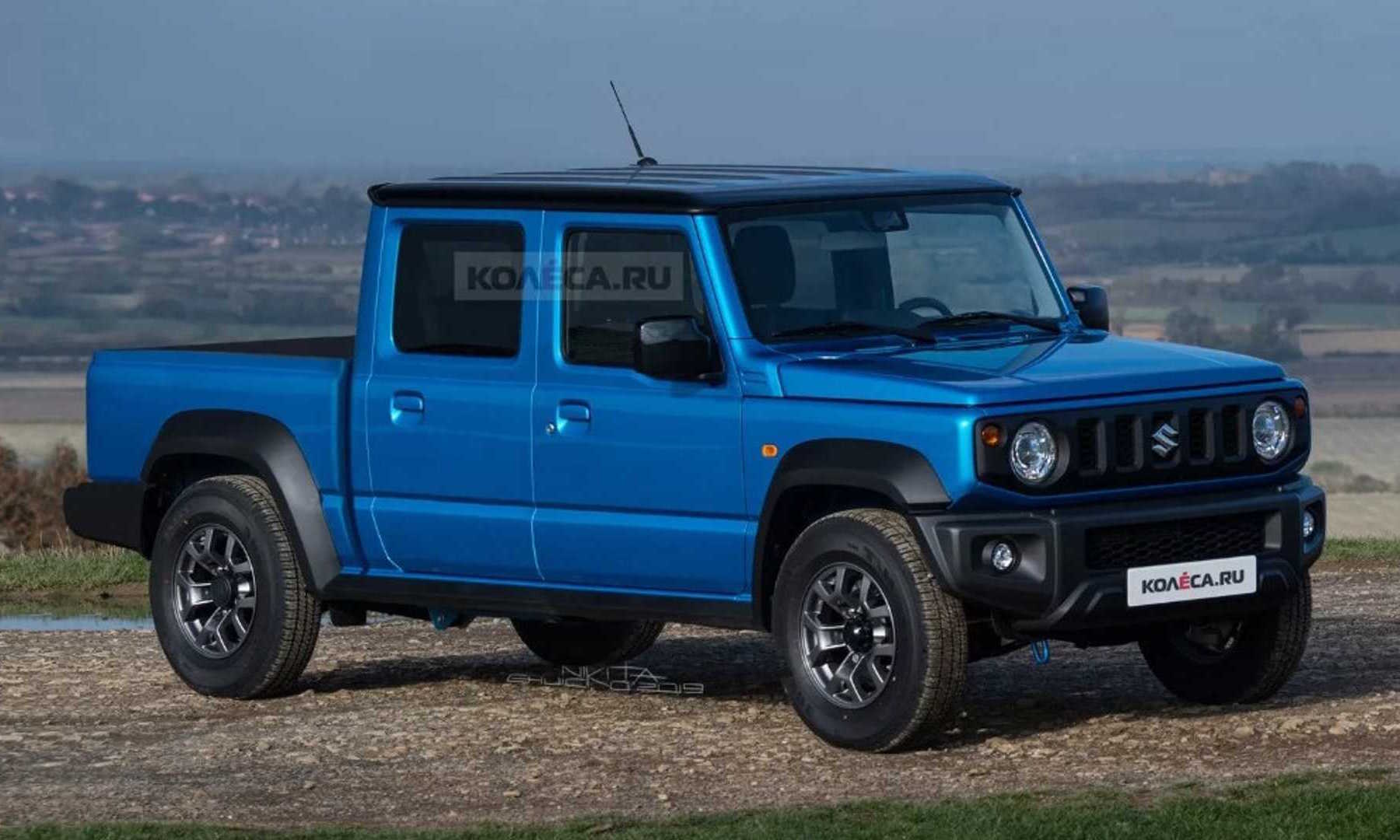 Suzuki Jimny dual-cab ute envisioned as perfect plucky workhorse