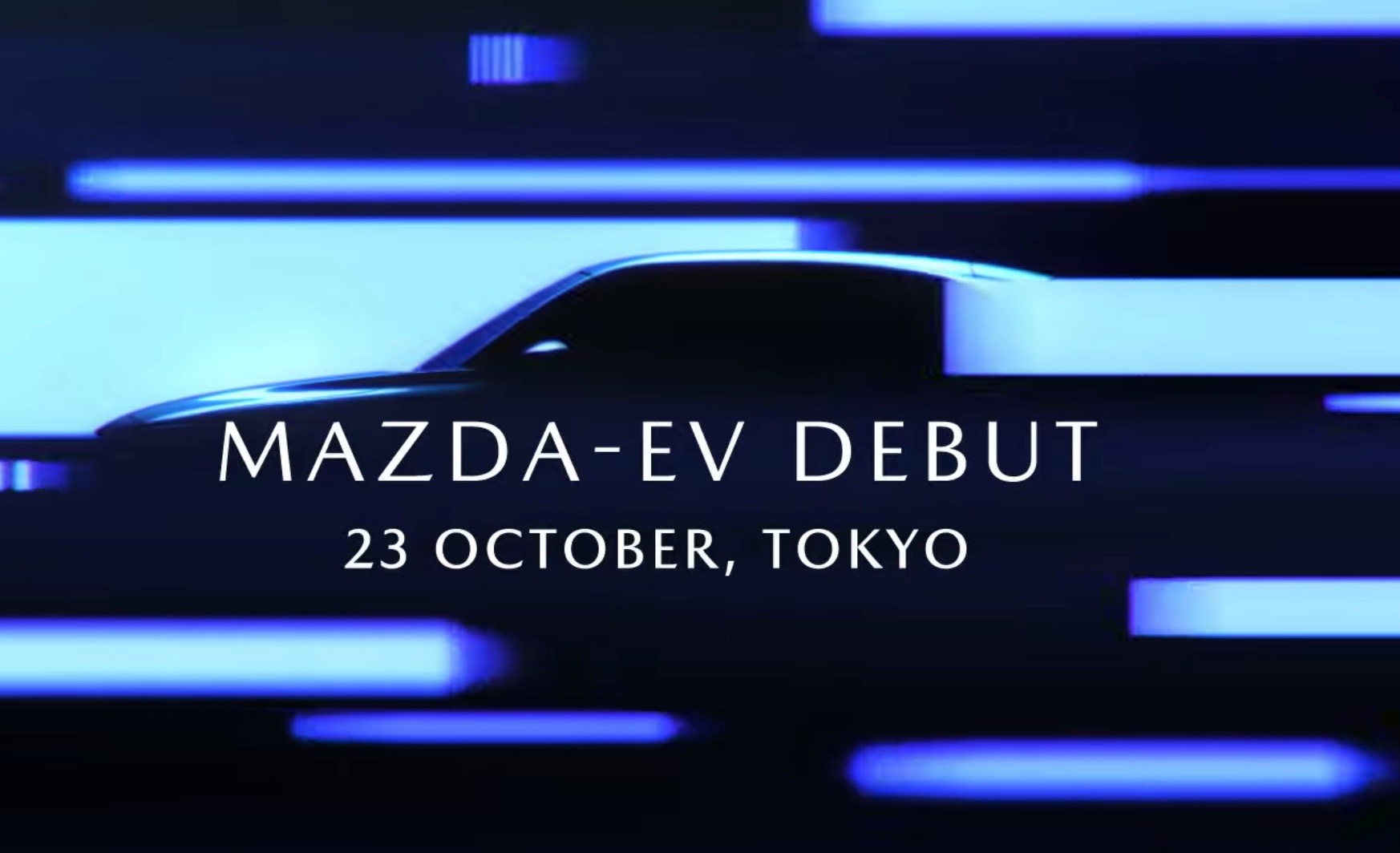 Mazda previews all-new electric vehicle, looks like a crossover (video)