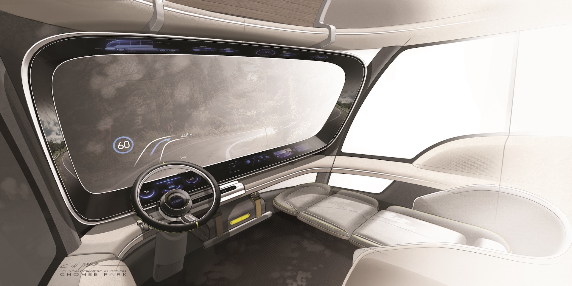 Hyundai HDC-6 Neptune concept envisions hydrogen truck of the future