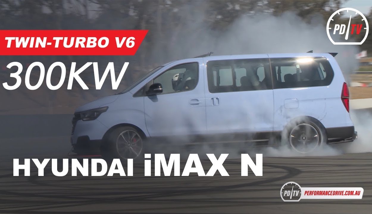 Video: 300kW Hyundai iMax N twin-turbo torturing tyres