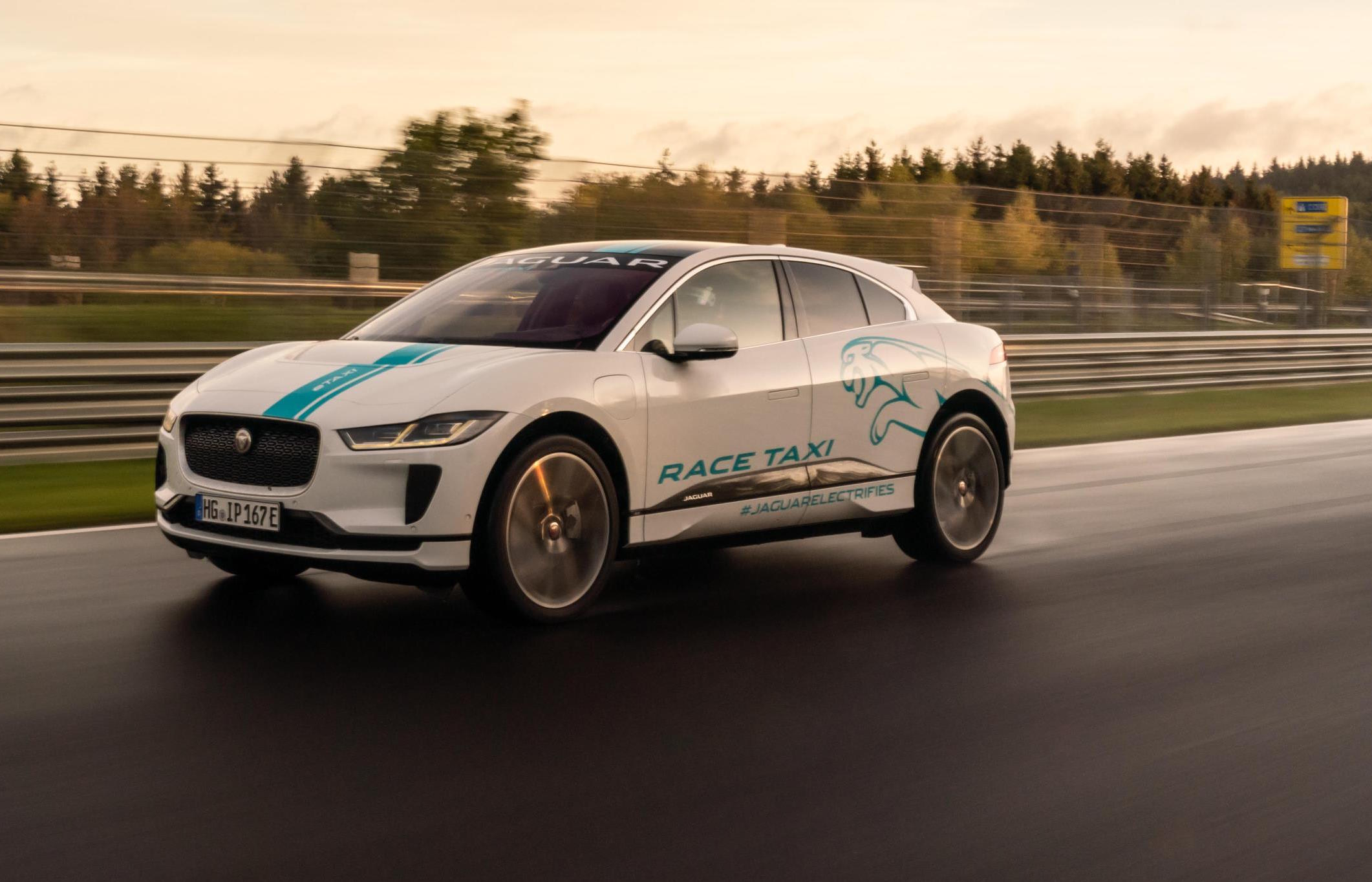 Jaguar I-PACE becomes first Nurburgring “RACE eTAXI”
