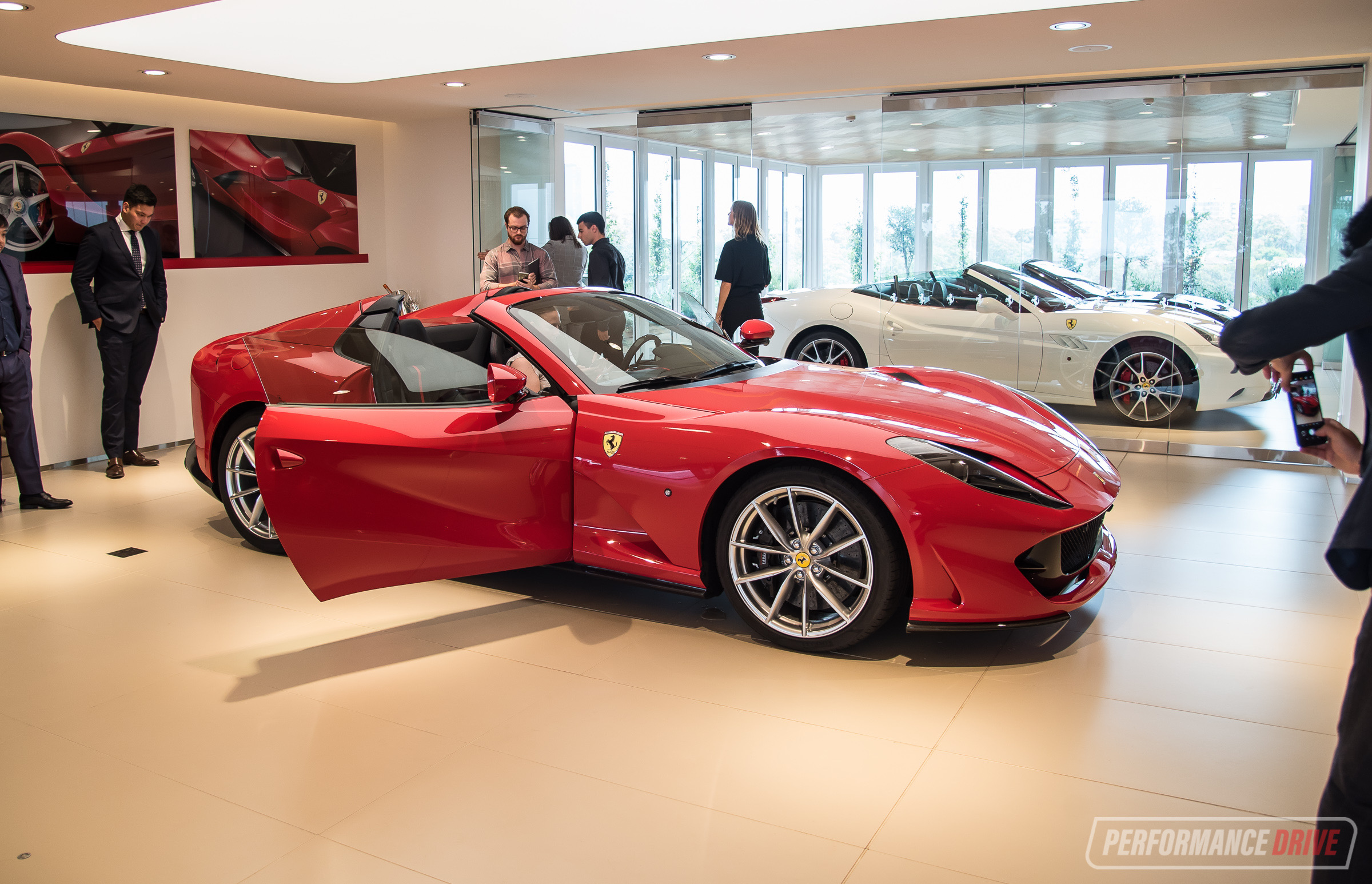 Ferrari 812 GTS makes Australian debut in Sydney