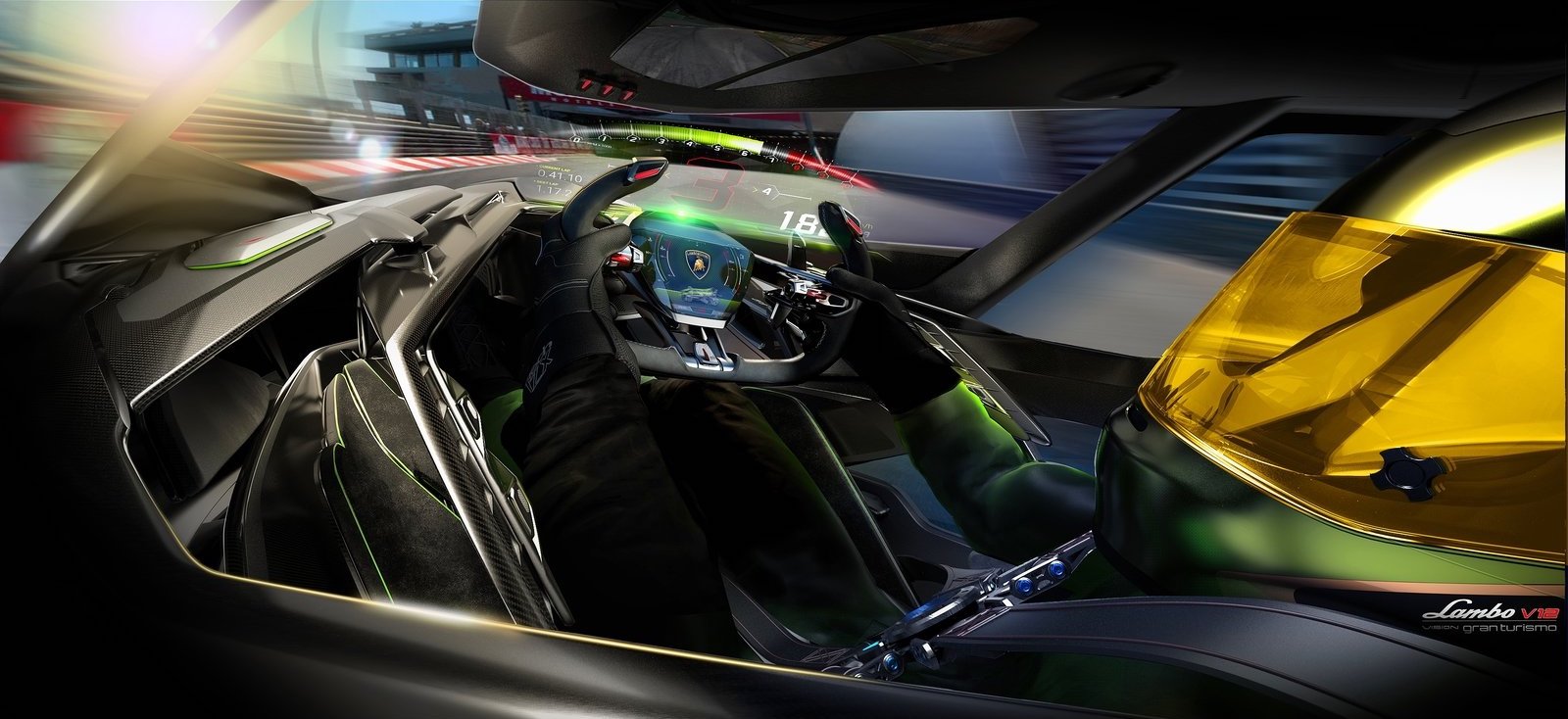 Spectacular Lamborghini V12 Vision GT concept revealed ...