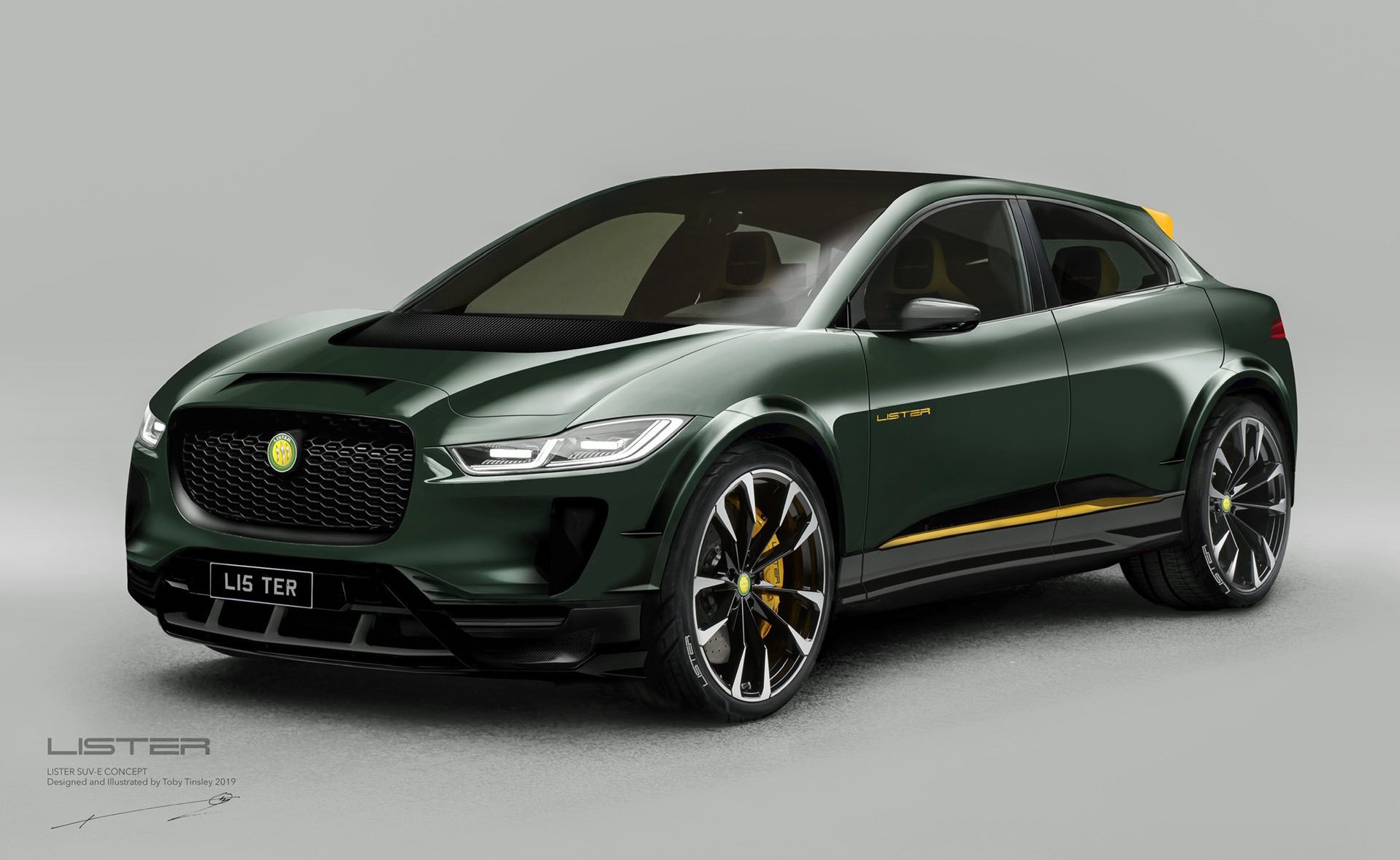 Lister SUV-E concept previews Jaguar I-PACE-based performance EV