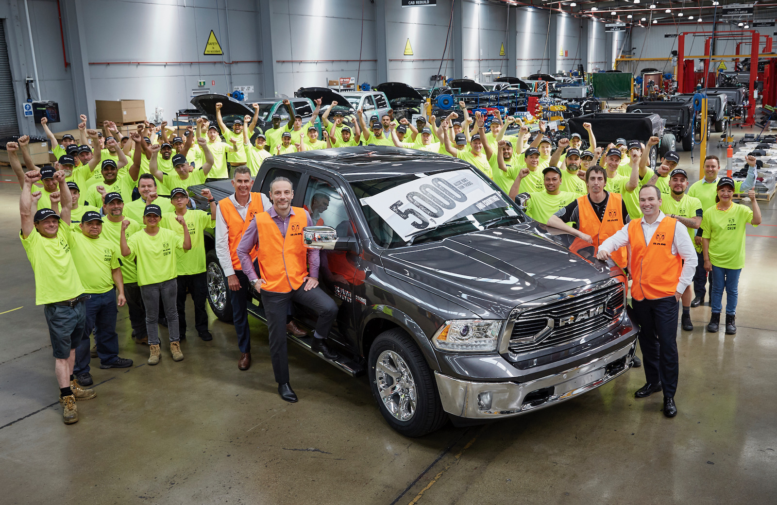 RAM Trucks Australian production passes 5000-unit milestone