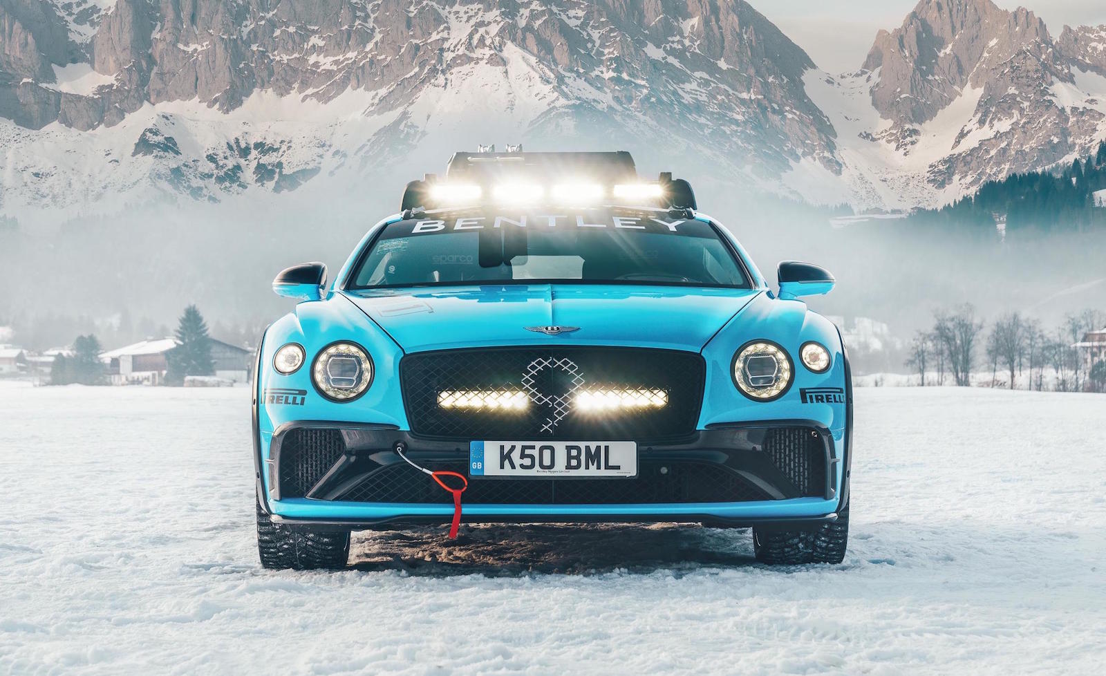 Bentley reveals special Continental GT for 2020 GP Ice Race