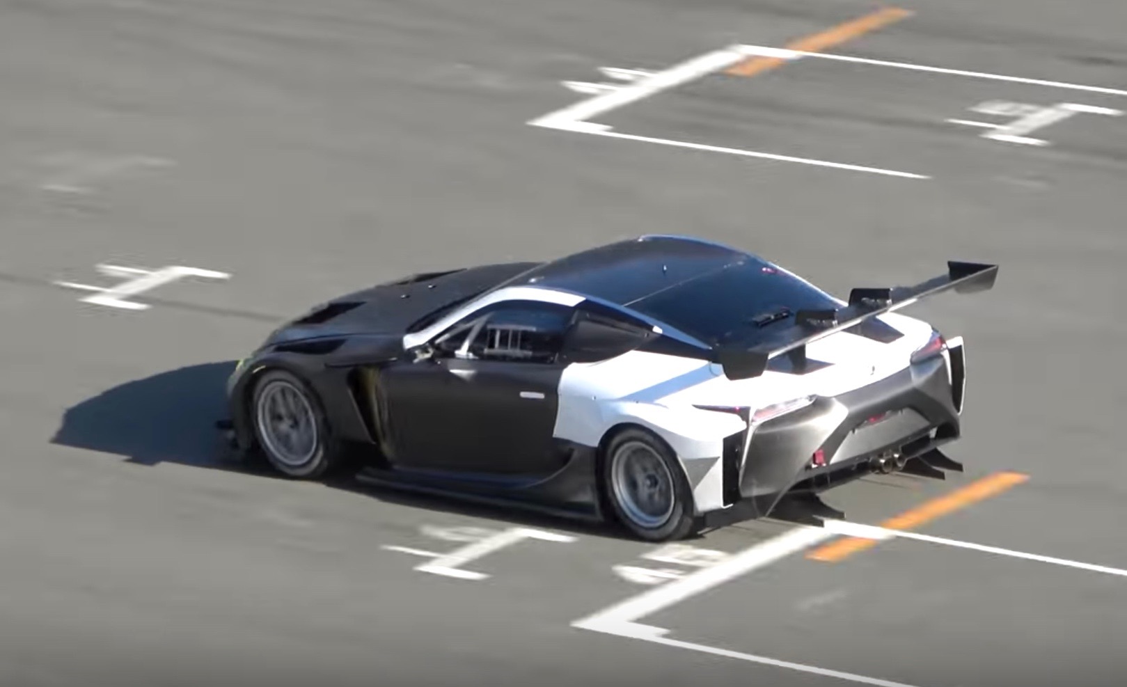Lexus LC prototype spotted testing new twin-turbo V8 (video)
