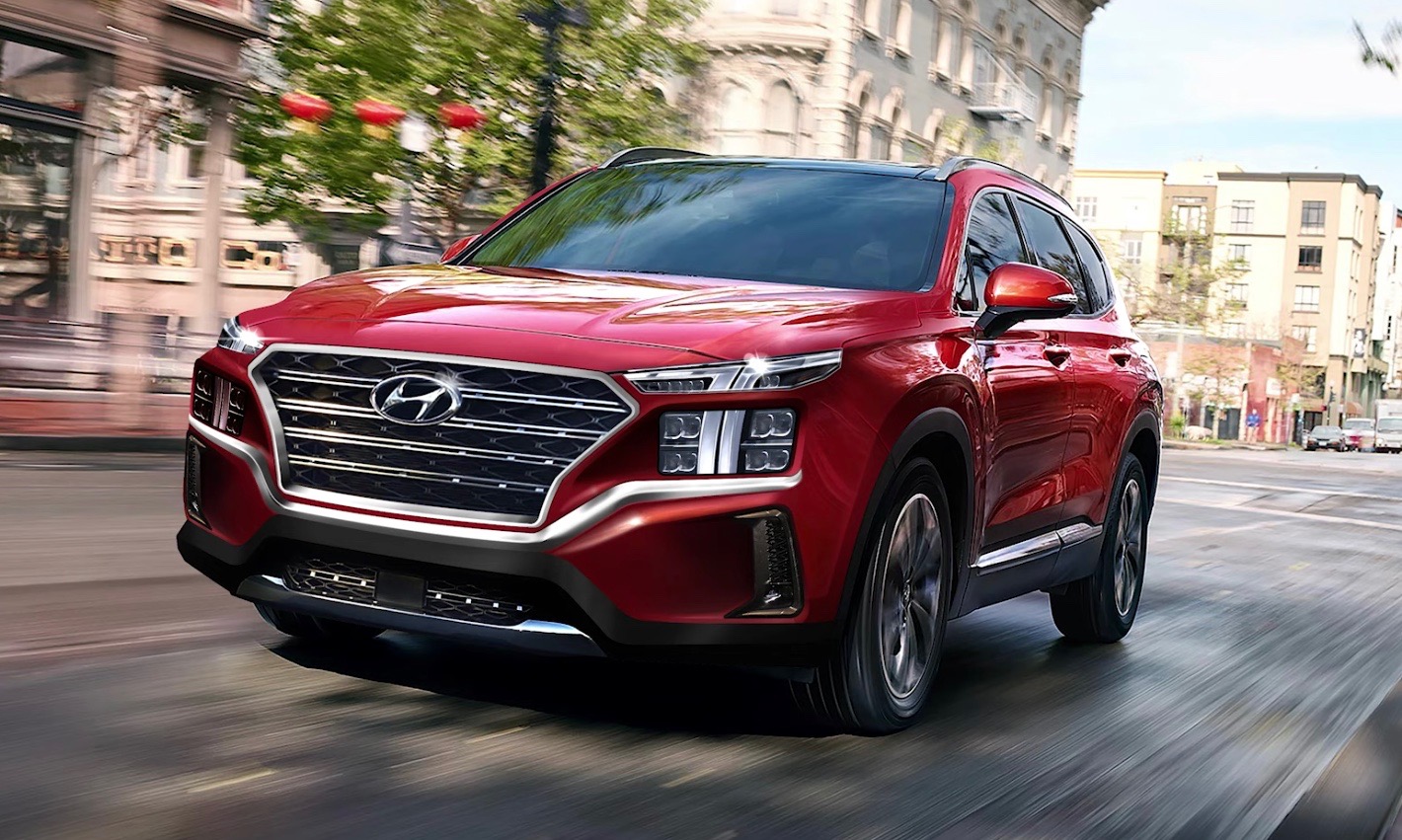 2021 Hyundai Santa Fe facelift to get 1.6T hybrid, Sorento ...