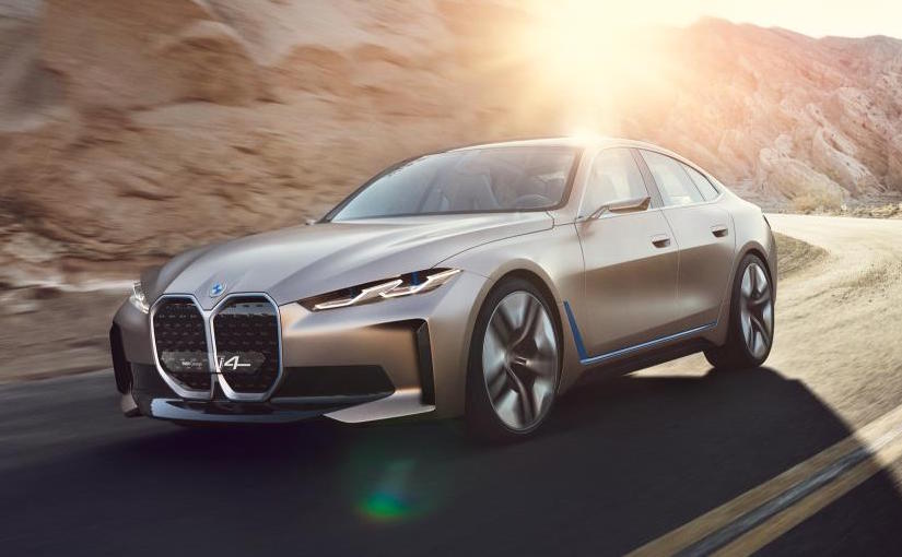 BMW Concept i4 revealed, previews production EV for 2021