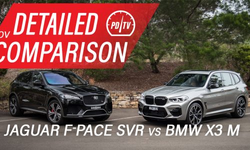 Video: 2020 BMW X3 M vs Jaguar F-PACE SVR – Detailed comparison (POV)