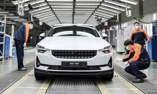 Polestar 2 production starts in Geely factory in China