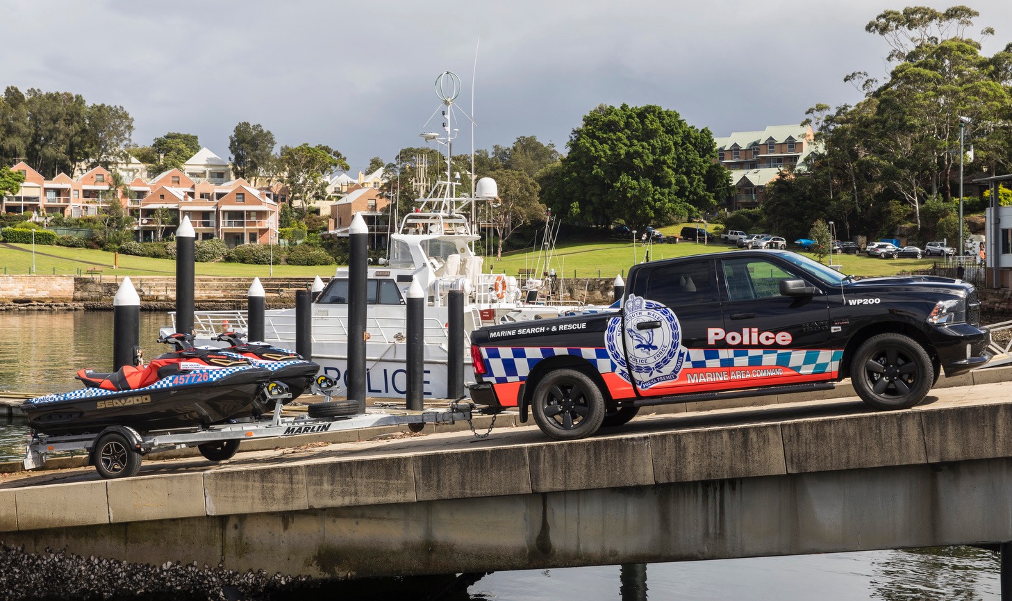 RAM 1500 police car joins NSW Marine Command