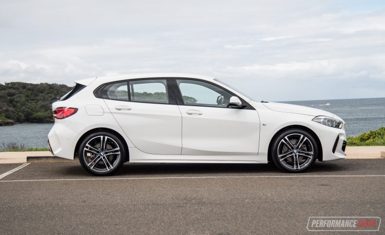 2020 BMW 118i M Sport–beach – PerformanceDrive