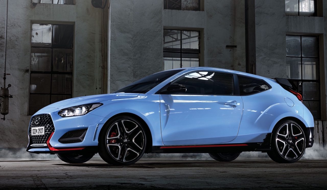 2020 Hyundai Veloster N with 8-speed N DCT