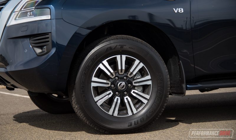2020 Nissan Patrol Ti--wheels