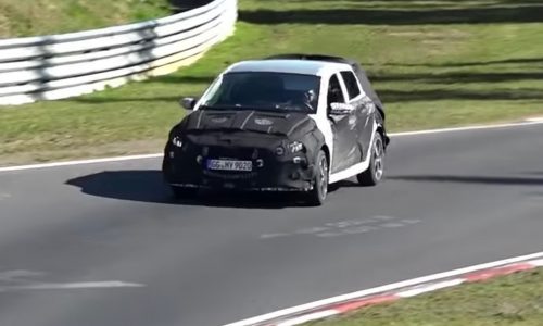 2021 Hyundai i20 N spotted at Nurburgring, sounds like 3CYL? (video)