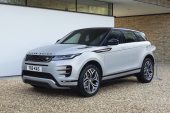 2021 Range Rover Evoque P300e charging