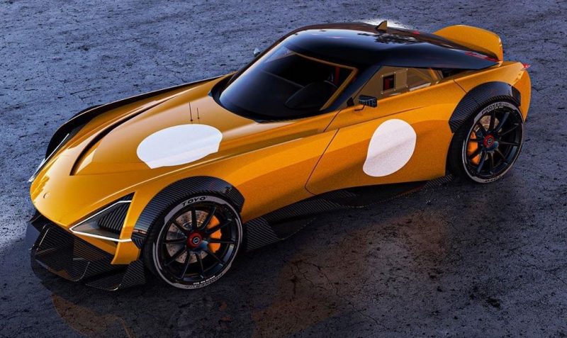 2022 Nissan 400Z rendering Max Shershnev - 1