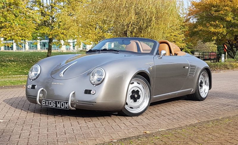 Iconic Autobody Speedster is a Porsche Boxster with 356 body (video)