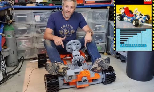 Video: This life-size Lego Technic go-kart is the coolest thing ever