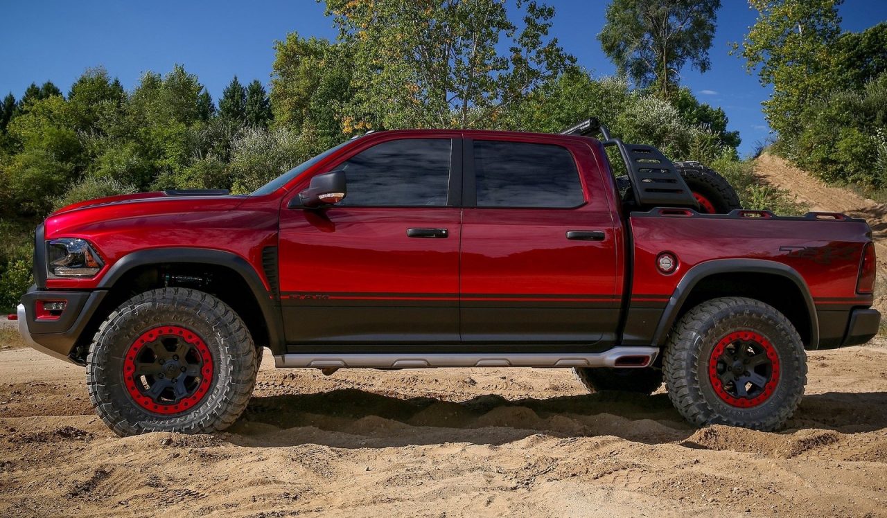 RAM Rebel TRX concept-side