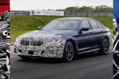 2021 BMW 5 Series teaser-driving
