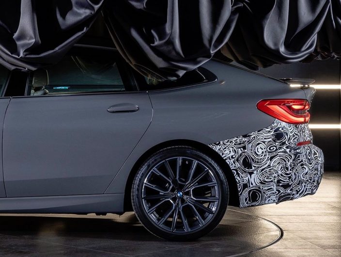 2021 BMW 6 Series Gran Turismo teaser-rear