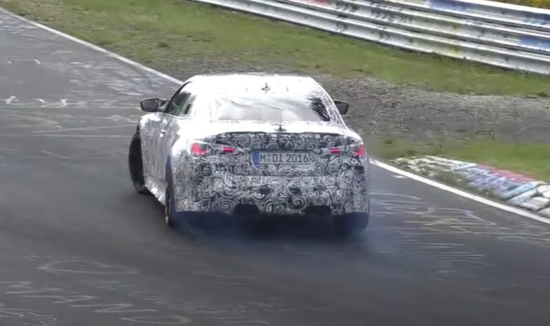 2021 BMW M4 prototype-drift