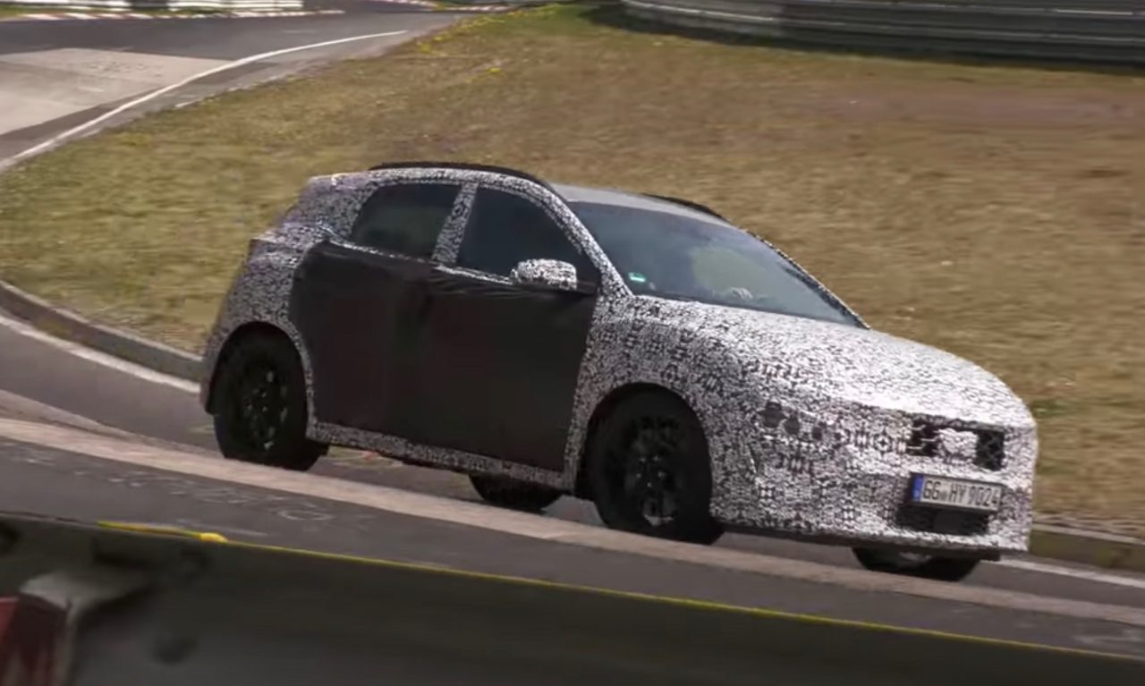 2021 Hyundai Kona N prototype auto-Nurburgring