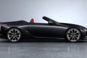 2021 Lexus LC convertible-black