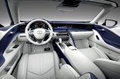 2021 Lexus LC convertible-interior