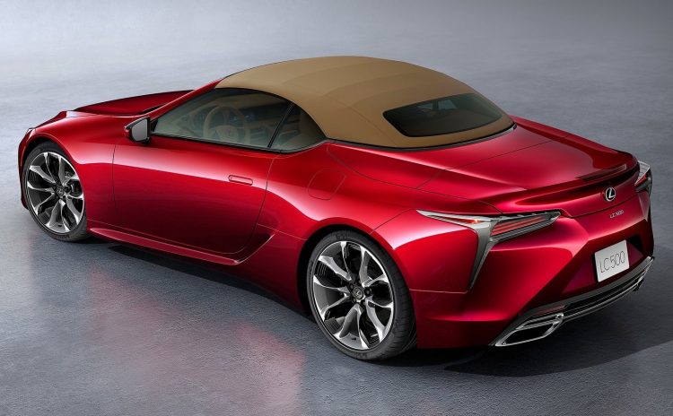 2021 Lexus LC convertible-rear roof – PerformanceDrive