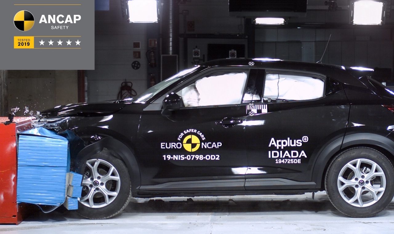 2021 Nissan Juke ANCAP crash test