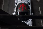 Maserati MC20 prototype teaser-top