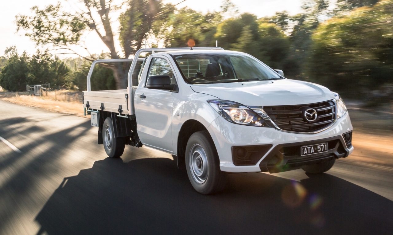 2019 Mazda BT-50 single cab