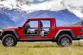 2020 Jeep Gladiator-removable doors