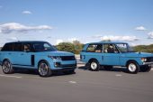 2020 Range Rover Fifty - Tuscan Blue-old and new