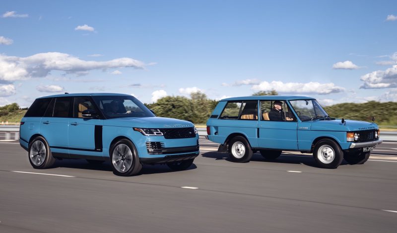 2020 Range Rover Fifty - Tuscan Blue-old and new