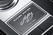2020 Range Rover Fifty - build plaque