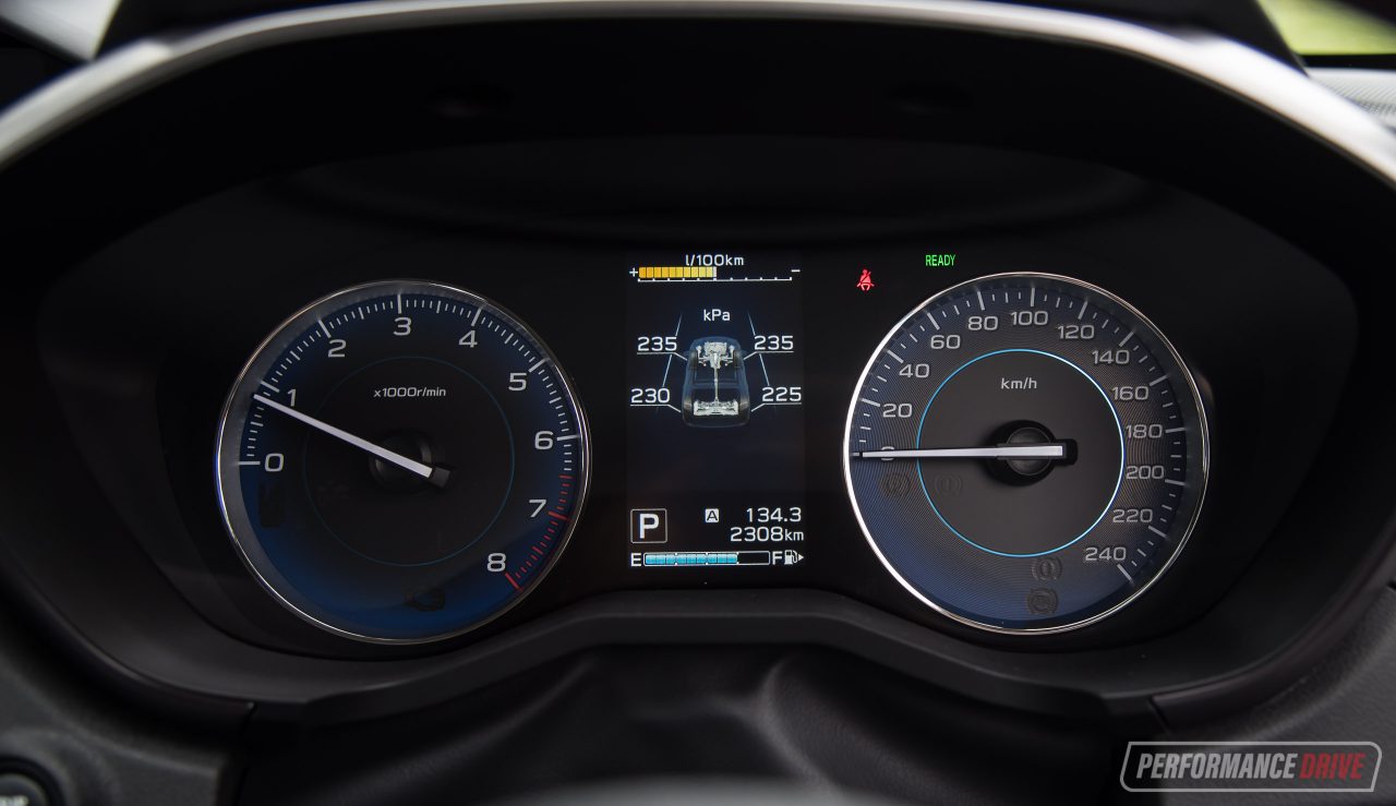 2020 Subaru XV Hybrid-instrument cluster – PerformanceDrive