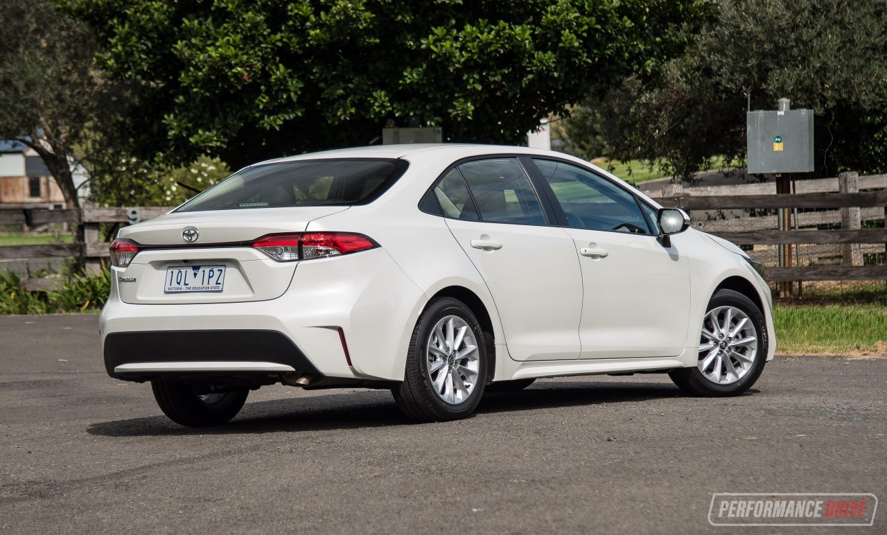 2020 Toyota Corolla Ascent Sport sedan-rear – PerformanceDrive