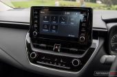 2020 Toyota Corolla Ascent Sport sedan-touchscreen
