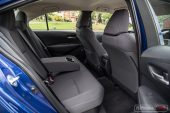 2020 Toyota Corolla SX sedan-rear seats