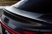 2021 Audi e-tron S Sportback prototype-rear spoiler