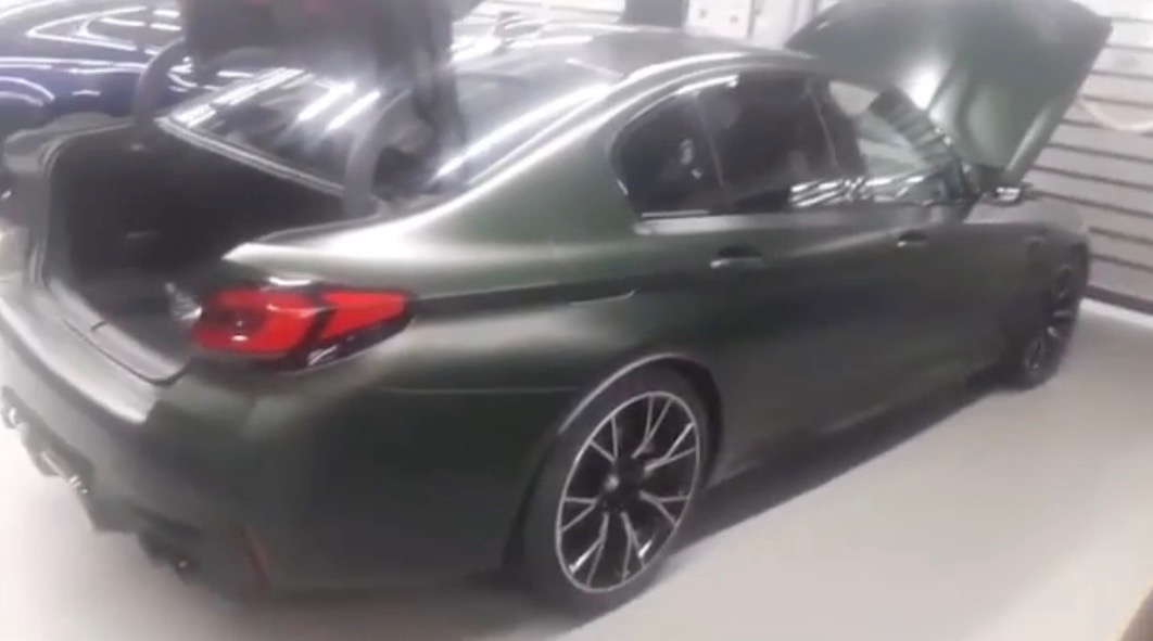 BMW M5 CS spotted, confirms hardcore track-ready variant (video)