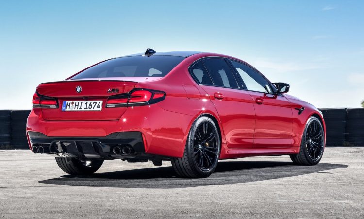 2021 BMW M5 Competition-rear