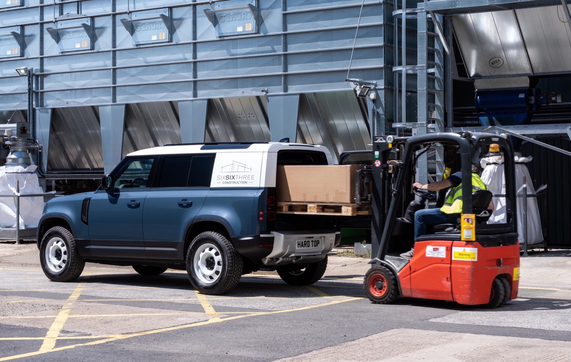 Land Rover Defender Hard Top returns as commercial workhorse variant