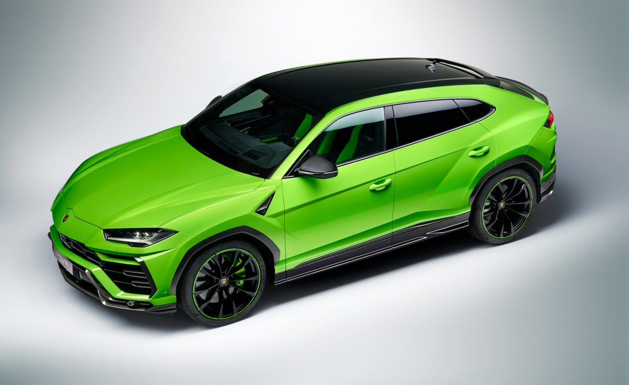 MY2021 Lamborghini Urus Pearl Capsule - Verde Mantis top