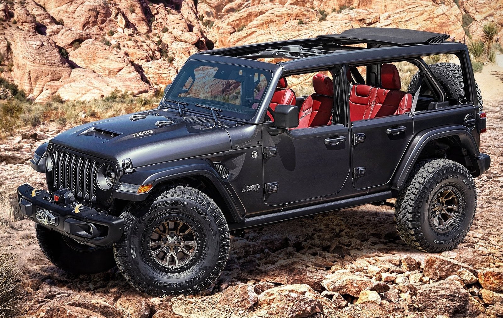 Jeep Wrangler Rubicon 392 Concept unveiled with V8 power